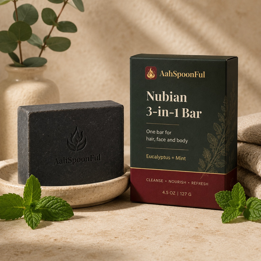 Nubian 3-in-1 Bar